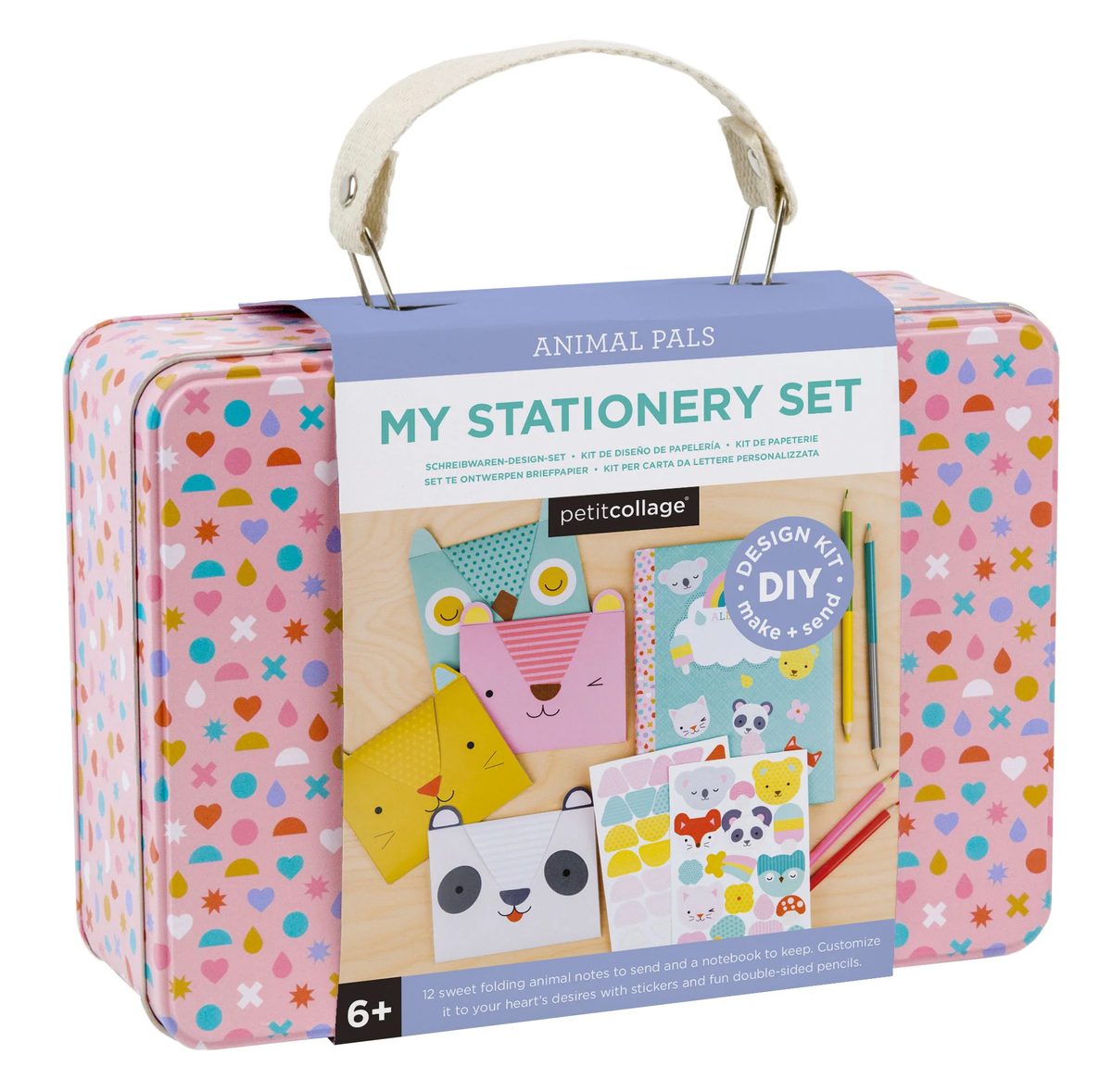 NEW Tin Craft Box- Stationery Kit